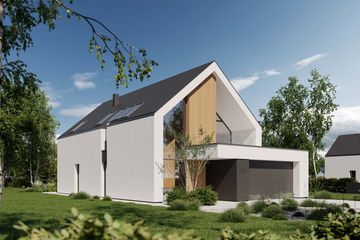  Projekt domu HomeKoncept 130 (KRX1275) - projekt domu parterowego z poddaszem - Zdjęcie 7