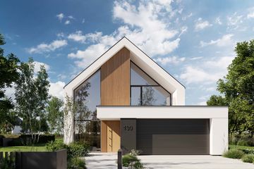  Projekt domu HomeKoncept 130 (KRX1275) - projekt domu parterowego z poddaszem - Zdjęcie 10