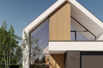  Projekt domu HomeKoncept 130 (KRX1275) - projekt domu parterowego z poddaszem - Zdjęcie 11