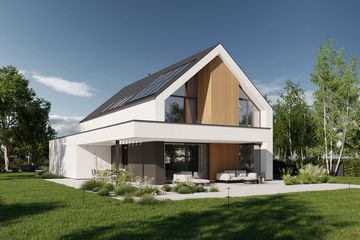  Projekt domu HomeKoncept 130 (KRX1275) - projekt domu parterowego z poddaszem - Zdjęcie 14