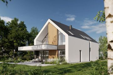  Projekt domu HomeKoncept 130 (KRX1275) - projekt domu parterowego z poddaszem - Zdjęcie 3