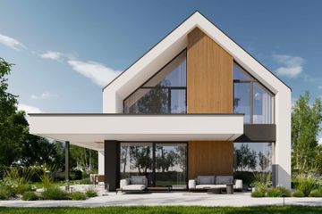  Projekt domu HomeKoncept 130 (KRX1275) - projekt domu parterowego z poddaszem - Zdjęcie 1