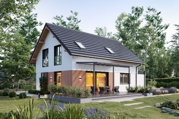  Projekt domu Jagoda (1908) (KRD3049) - projekt domu parterowego z poddaszem - Zdjęcie 3