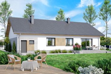  Projekt domu Mokka 20 plus 2 (WOF1244) - projekt domu parterowego - Zdjęcie 4