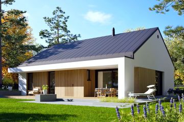  Projekt domu Mini 24 PLUS energo plus (WRC2830) - projekt domu parterowego - Zdjęcie 1