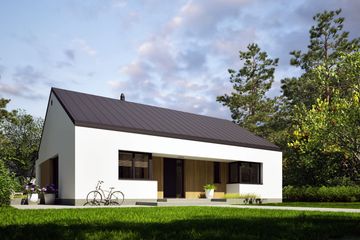  Projekt domu Mini 24 PLUS energo plus (WRC2830) - projekt domu parterowego - Zdjęcie 3