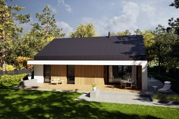  Projekt domu Mini 24 PLUS energo plus (WRC2830) - projekt domu parterowego - Zdjęcie 7