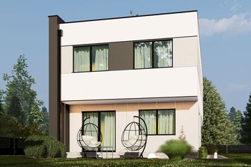  Projekt domu uA366 (WCB1566) - projekt domu z pełnym piętrem - Zdjęcie 4