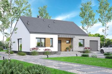  Projekt domu Mokka 20 modern (WOF1245) - projekt domu parterowego - Zdjęcie 5