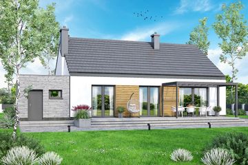  Projekt domu Mokka 20 modern (WOF1245) - projekt domu parterowego - Zdjęcie 4