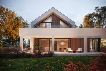  Projekt domu NewHouse 794 (KRZ1111) - projekt domu parterowego z poddaszem - Zdjęcie 4