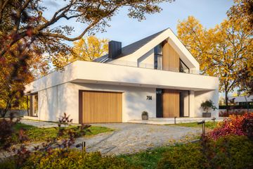  Projekt domu NewHouse 794 (KRZ1111) - projekt domu parterowego z poddaszem - Zdjęcie 15