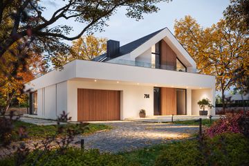  Projekt domu NewHouse 794 (KRZ1111) - projekt domu parterowego z poddaszem - Zdjęcie 16