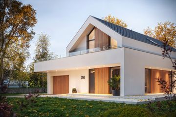  Projekt domu NewHouse 794 (KRZ1111) - projekt domu parterowego z poddaszem - Zdjęcie 19