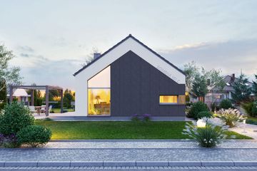  Projekt domu Domena 161 C (WRW1394) - projekt domu parterowego - Zdjęcie 4