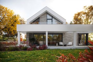  Projekt domu BrickHouse 794 w1 (KRZ1112) - projekt domu parterowego z poddaszem - Zdjęcie 3