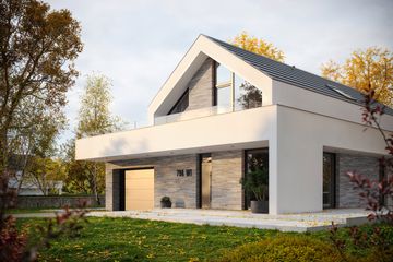  Projekt domu BrickHouse 794 w1 (KRZ1112) - projekt domu parterowego z poddaszem - Zdjęcie 11