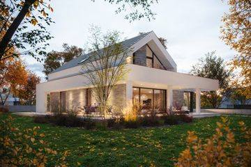  Projekt domu BrickHouse 794 w1 (KRZ1112) - projekt domu parterowego z poddaszem - Zdjęcie 14