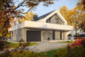  Projekt domu BrickHouse 794 w1 (KRZ1112) - projekt domu parterowego z poddaszem - Zdjęcie 17