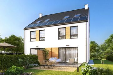  Projekt domu Julia B - segment lewy (WRD3278) - projekt domu z pełnym piętrem i poddaszem - Zdjęcie 4