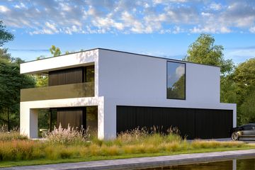  Projekt domu A-93 (PZB1093) - projekt domu z pełnym piętrem - Zdjęcie 1