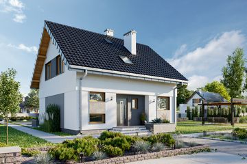  Projekt domu Celina Solo (1910) (KRD3050) - projekt domu parterowego z poddaszem - Zdjęcie 7