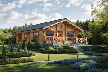  Projekt domu Fantazja (KDX1003) - projekt domu parterowego - Zdjęcie 3