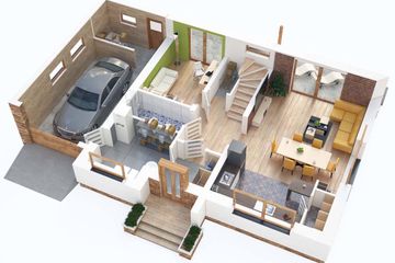  Projekt domu BW-36 wariant 5 (niskoemisyjny) (JGC1265) - projekt domu parterowego z poddaszem - Zdjęcie 5