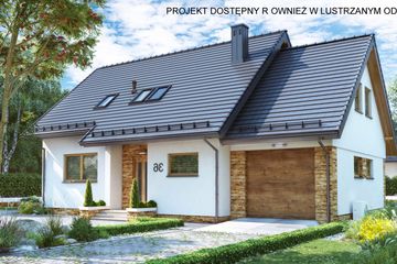  Projekt domu BW-36 wariant 5 (niskoemisyjny) (JGC1265) - projekt domu parterowego z poddaszem - Zdjęcie 4