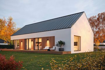  Projekt domu NewHouse 730 (KRZ1113) - projekt domu parterowego - Zdjęcie 2