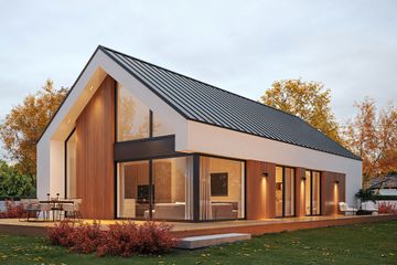  Projekt domu NewHouse 730 (KRZ1113) - projekt domu parterowego - Zdjęcie 1