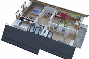  Projekt domu BW-36 wariant 18 bez garażu (niskoemisyjny) (JGC1267) - projekt domu parterowego z poddaszem - Zdjęcie 6