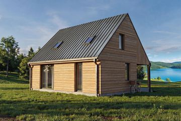  Projekt domu Chmiel (GDE1069) - projekt domu parterowego z poddaszem - Zdjęcie 4