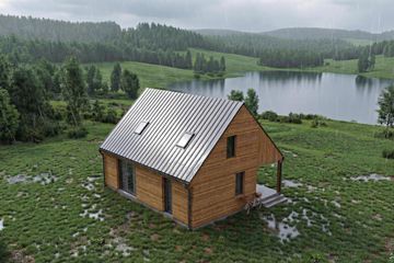  Projekt domu Chmiel (GDE1069) - projekt domu parterowego z poddaszem - Zdjęcie 5