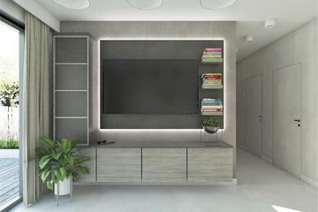 Projekt domu Ka282 Sz - parterowy dom o powierzchni 53,08 m², dach dwuspadowy - ujęcie 4
