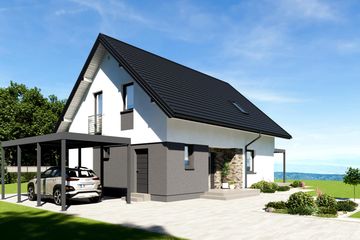  Projekt domu N42-BG (KKG1040) - projekt domu parterowego z poddaszem - Zdjęcie 15