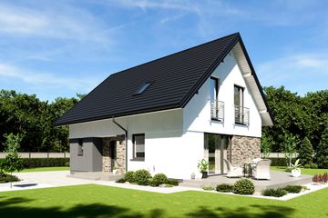  Projekt domu N42-BG (KKG1040) - projekt domu parterowego z poddaszem - Zdjęcie 4