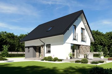  Projekt domu N42-BG (KKG1040) - projekt domu parterowego z poddaszem - Zdjęcie 5