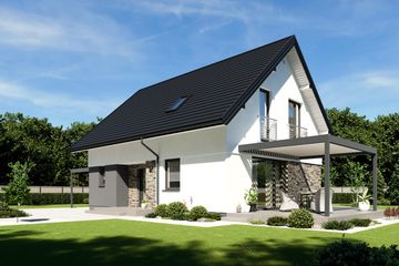  Projekt domu N42-BG (KKG1040) - projekt domu parterowego z poddaszem - Zdjęcie 6