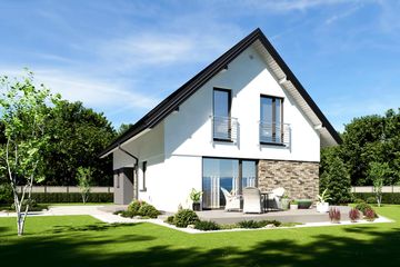  Projekt domu N42-BG (KKG1040) - projekt domu parterowego z poddaszem - Zdjęcie 6