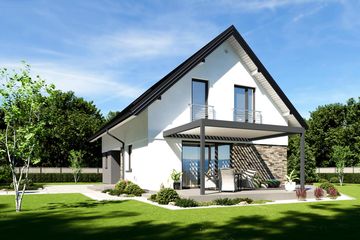  Projekt domu N42-BG (KKG1040) - projekt domu parterowego z poddaszem - Zdjęcie 7