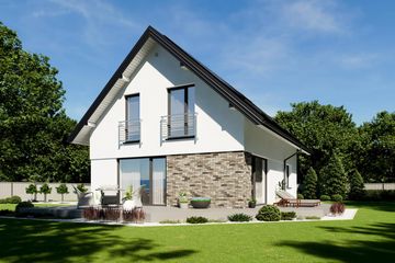  Projekt domu N42-BG (KKG1040) - projekt domu parterowego z poddaszem - Zdjęcie 8