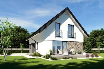  Projekt domu N42-BG (KKG1040) - projekt domu parterowego z poddaszem - Zdjęcie 9