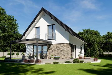  Projekt domu N42-BG (KKG1040) - projekt domu parterowego z poddaszem - Zdjęcie 9