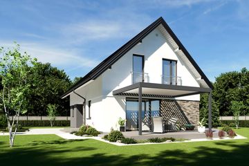  Projekt domu N42-BG (KKG1040) - projekt domu parterowego z poddaszem - Zdjęcie 10