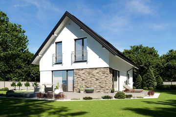  Projekt domu N42-BG (KKG1040) - projekt domu parterowego z poddaszem - Zdjęcie 11