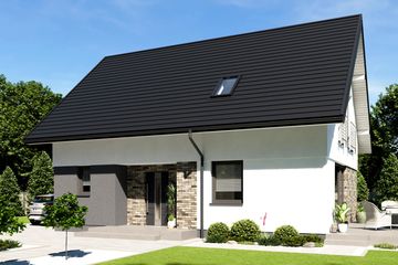  Projekt domu N42-BG (KKG1040) - projekt domu parterowego z poddaszem - Zdjęcie 1