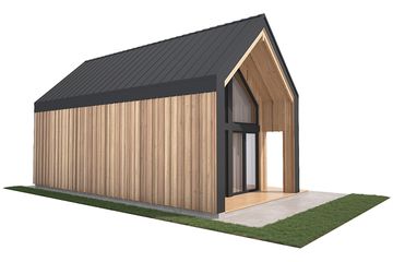  Projekt domu Stodoła 1 mk (KDX1014) - projekt domu parterowego z poddaszem - Zdjęcie 5