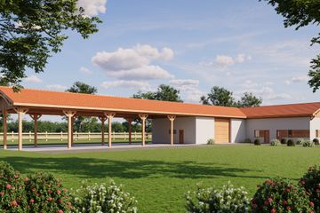  Projekt budynku gospodarczego G430 - Budynek gospodarczy (PRA1438) - projekt budynku parterowego - Zdjęcie 1