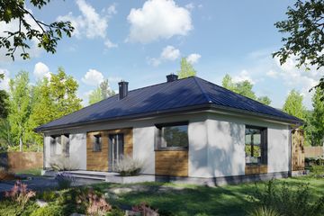  Projekt domu Aris Beta Pik (1911) (KRD3054) - projekt domu parterowego - Zdjęcie 3